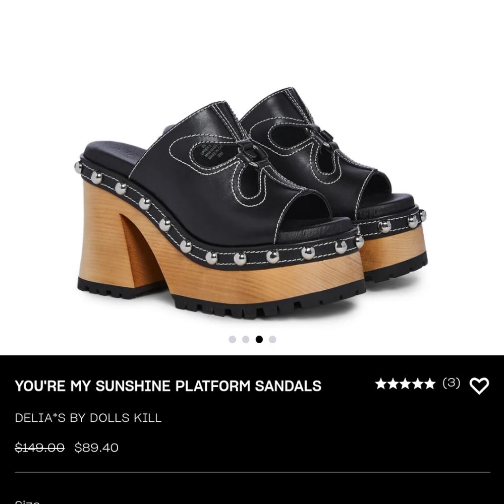 Delia's You're My Sunshine Platforms